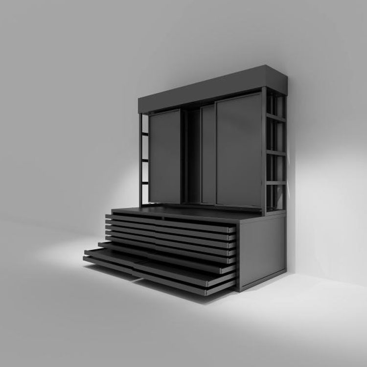 Rak Paparan Batu Laci Rata Tugas Berat